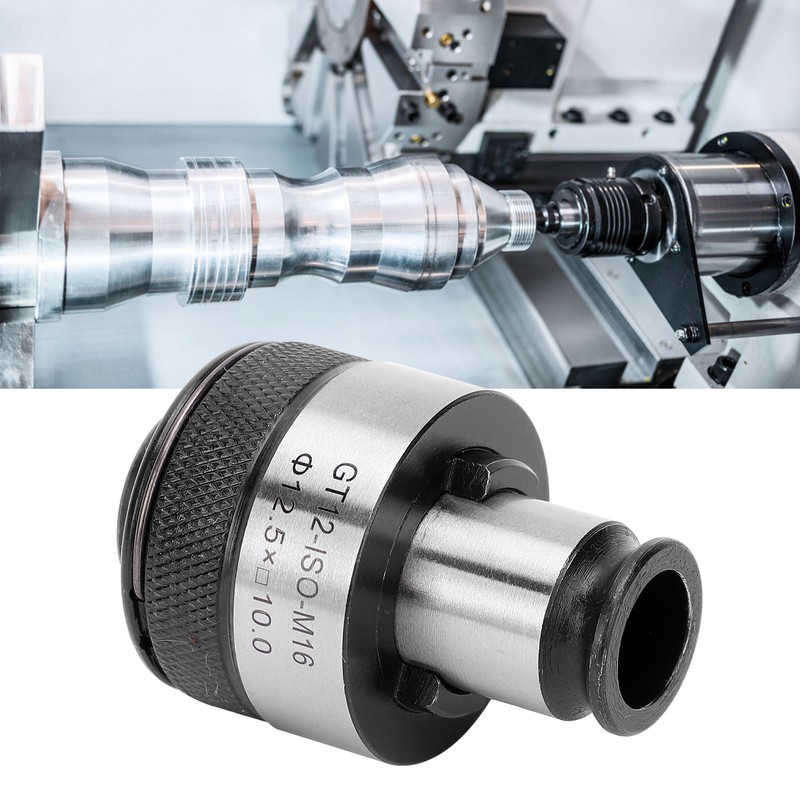 Tapping Collet Chuck Holder Overload Protection Adjustable Torsion QuickChange GT12ISOM16