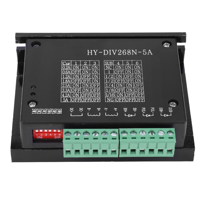 Hybrid Stepper Motor Driver Two Phase CNC Controller 0.2-5A TB6600