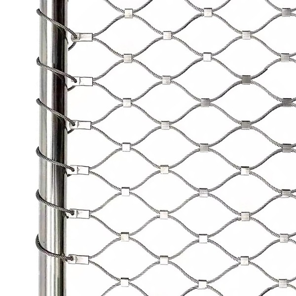 RAUMPA Edelstahl Chain Link Fence Net Garden Fences Wire Rope