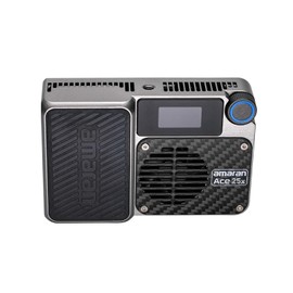 Amaran Ace 25x Video Light, 25W Bi-Color LED Light, 2700K-6500K CCT & OLED Display, App Control with 10 Effects, Magnetic Mount for Studio/Vlog (Silver)