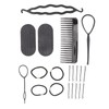 Practice Mannequin Head Novice Hairdressing Training Braiding Doll Head with