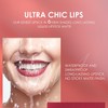 Set EnMart de 12 Labiales Líquidos Mate y Delineadores: Larga