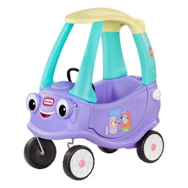 Little Tikes Bluey Grannies Car Coupe with 2 Accessories, Bluey Foot-to-Floor Ride-On, for Boys and Girls Ages 1.5-5 Years