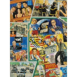 White Mountain Puzzles The 1990s - 1000 Piece Jigsaw Puzzle