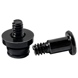 FMHXG 8PCS Mechanical HDD Retaining Screws 3.5 inch HDD Vibration Dampening Screws with Rubber Spacers Screw Fasteners 3.5-inch HDD for Chassis Support Black