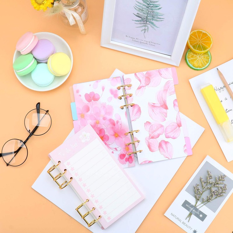 6 Pcs Loose Leaf Binder Ring Book Ring Organizer Ring