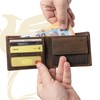 Hörner Fortuna Adult Premium Leather Wallet Brown Compact 1 Compartment