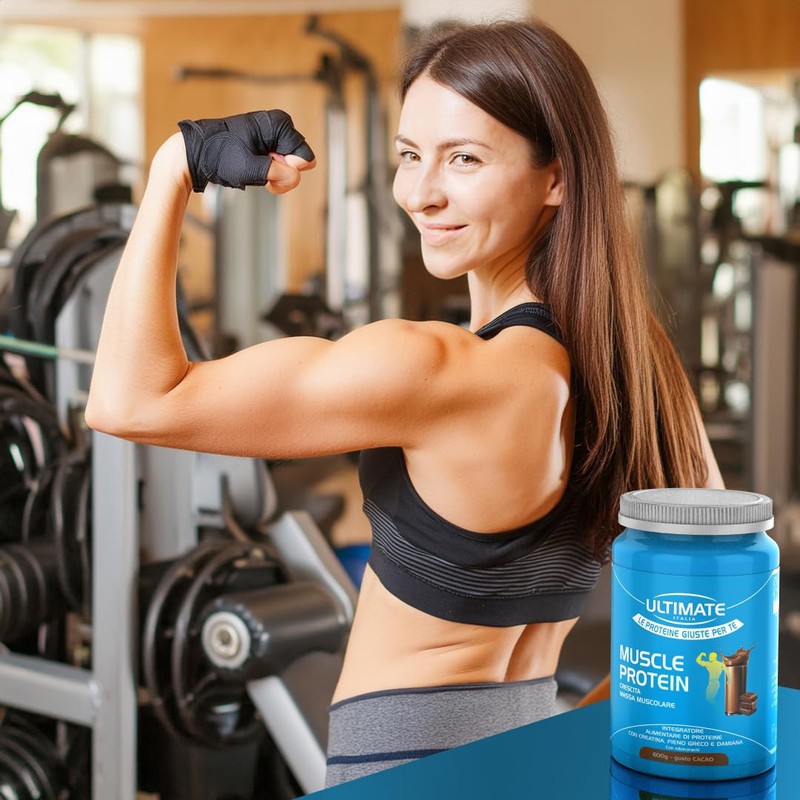 Ultimate Italia - Muscle protein cacao 600g - proteine per