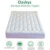 oaskys Mattress Topper Queen Size - Cooling Extra Thick Breathable
