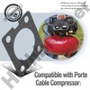 D30139 Air Compressor Graphite Gasket Kit Compatible With Craftsman DeVilbiss