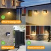 intelamp Solar Fence Lights Outdoor, 6 Packs 9 Colors &