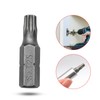 TorSor 15 Pack T25 TORX Bits 1/4 Inch Hex Shank
