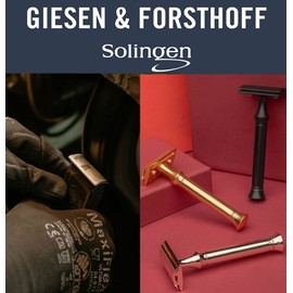 Nail File Solingen 【Germany, Established 100 Years GIESEN&FORSTHOFF】 Easy for Men to Use: Special Sapphire Processing for Smooth Filing, Clean Nails in a Short Time, Double-Sided Use, M Size (4.5 in