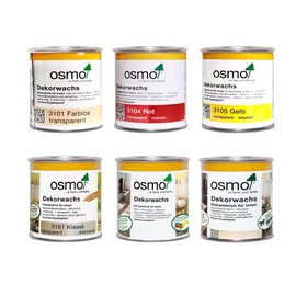Osmo Holz und Color & Co. KG Decorative Wax 0.125 L (Matt White 3186)