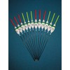 12 x Assorted Pole Floats (Pack 3)
