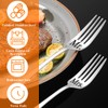 Mr and Mrs Forks, 2Pcs Letter Engraved Fork Dinner Forks