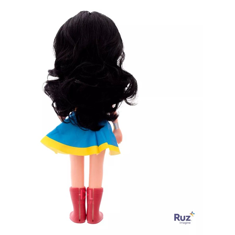 Ruz Muñeca Toddler Super Hero Wonder Woman Dc Coleccionable Ruz