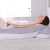 SHANNA Pregnancy Body Pillowcase, Cotton U Shape Maternity Pillowcase 80