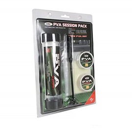 NGT FPVA-SESSION-W Pva Session Pack - 7m Wide Tube With Plunger, Tape, String & Bags - Transparent, Wide