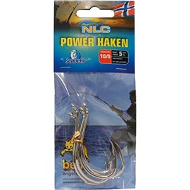 Behr Norwegen Power Angelhaken Silber 10