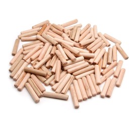 UtySty 100 Pack Wooden Dowels 3/8 Inch Wooden Dowel Pins 1.5'' Dowel Rods Wood Sticks Reinforcing Wood Dowel for Furniture Repair Chair Table Cabinet Drawer Woodworking Joints Assembly Cabinet