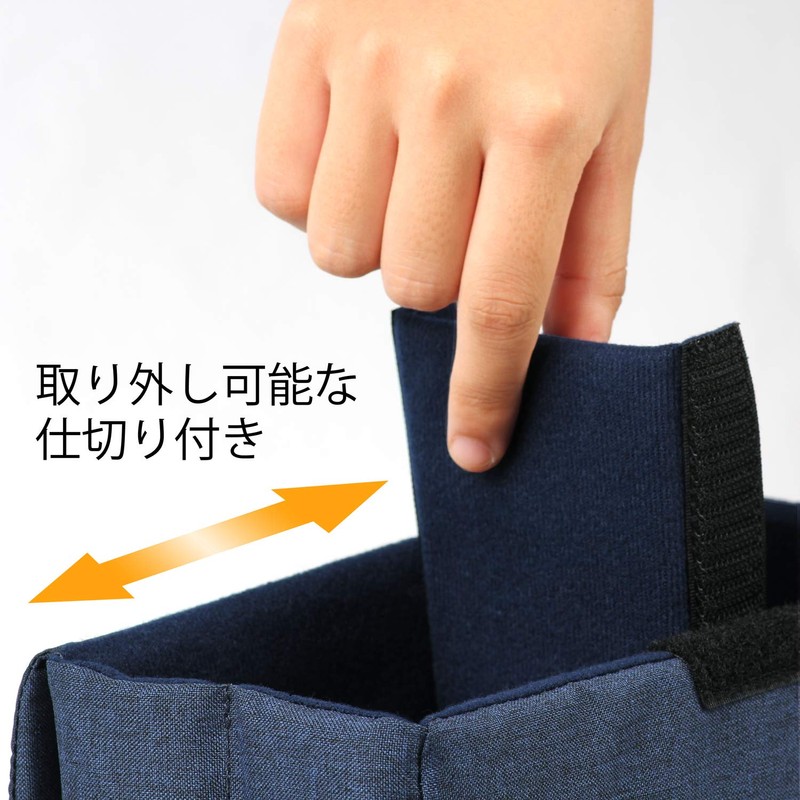 Kenko Camera Bag, Luce Inner Box, S, 1.7L, Midnight Blue,