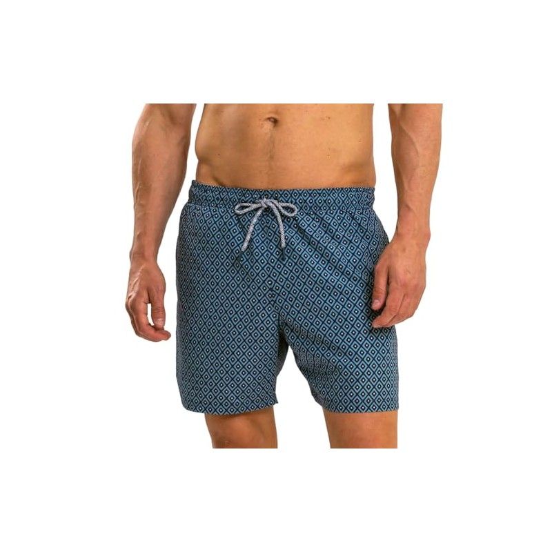 RIPT Men's Quick Dry UV 50 Sun Protection Swimming Trunks,