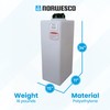 Norwesco 20 Gallon Flat Bottom Utility Tank