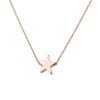 Shooting Star 18 K Gold Plated Pendant Necklace