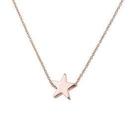 Shooting Star 18 K Gold Plated Pendant Necklace