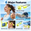 32GB Bone Conduction Headphones – IPX8 Waterproof Open-Ear Wireless Earphones