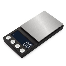 (Upgradaed) Disenkelubo Digital Mini Scale, 500g /0.01g Pocket Scale, Pocket Scale, Electronic Smart Scale, 6 Units, LCD Backlit Display, Tare, Auto Off, Stainless Steel
