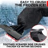 Norhogo 2pcs Glove Ice Scraper for Car Windscreen Set, Ice