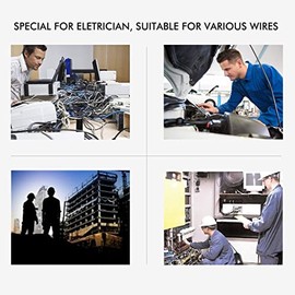 Alicates pelacables de precisión, herramienta pelacables BOENFU para instalación eléctrica y electricista  utilizable como herramienta pelacables y...