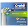 Floss Action Replacement Heads - Electric Toothbrush Heads 10-Count -