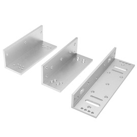 Z and L Bracket for 500KG 1200LBS Holding Force Electromagnet Lock Single Inward Door Access Control Electric Magnetic Door Lock