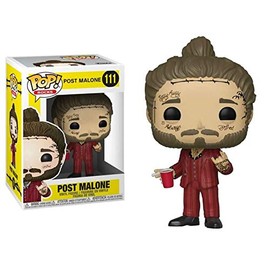 Funko Post Malone in Suit with Red Cup + Pop Protector: Pop! Rocks Vinyl Figure (Gift Set Bundled with ToyBop Brand Box Protector Collector Case)