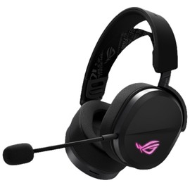 ASUS ROG Pelta Wireless Gaming Headset, Tri-Mode Connectivity Support, Bluetooth, USB-C Wired, 50mm Titanium Coated Diaphragm Driver, High Precision Wireless Sound Signature, 10mm Wideband Boom