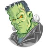 FRANKENSTEIN MONSTER BUMPER STICKER HELMET STICKER LAPTOP STICKER TOOLBOX DECAL