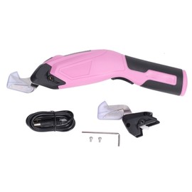 Electric Scissors USB Charge Ergonomic Handle Aluminium Alloy Easy Control Cordless Scissor for Leather Fabric Plastic