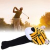 Plush Fabrics Cartoon Tiger Pattern Golf Putters Head Covers Headcovers