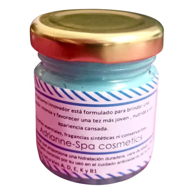 Crema De Sebo De Res Infusionada Con Azul De Metileno