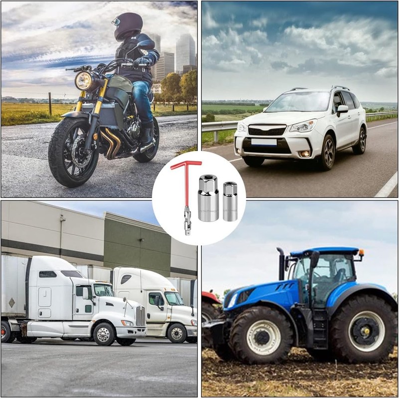 Spark Plug Wrench Plug Socket 0.6 / 0.8 inch (16/21