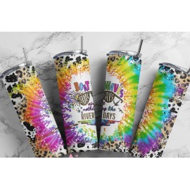 Unbranded Boat Waves Summer Rays River Life  Boating 20oz Tumbler Insulated Travel Mug