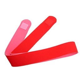 Hasegawa Waist Strap Belt, Easy to Wear Kimono or Yukata Magic Belt [Made in Japan], Red x Pink