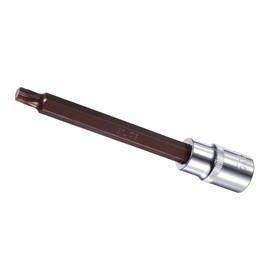 Kozelo Torx Bit Socket - [1/2" Drive x T45 Bit] Chamfered Design Greater Torque Long Driver Torx Bit for Automotive Machinery Repair Hand Use|CR-V, S2 Steel