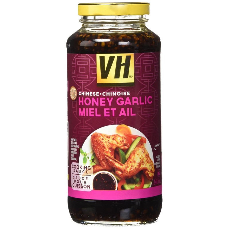 VH Honey Garlic Cooking Sauce, 341ml/11.5oz/j