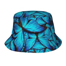 Rtsetaa Bucket Hats Unisex Summer Travel Beach Fisherman Cap Sun Cap Packable Outdoor Fisherman Hat for Men Women Teens