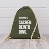 Geschenk mit Namen personalisiert by Shirtracer - Gym Bag Backpack