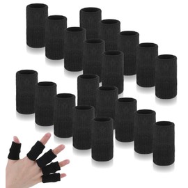 Finger Support, 20Pcs Golf Finger Sleeve Highly Elastic and Breathable Material Buffering and Decompression, Protecting Joints for Daily Work and Exercise